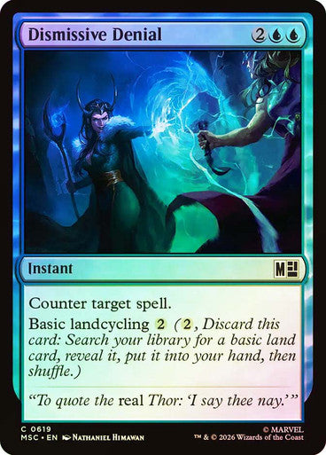 Dismissive Denial Foil