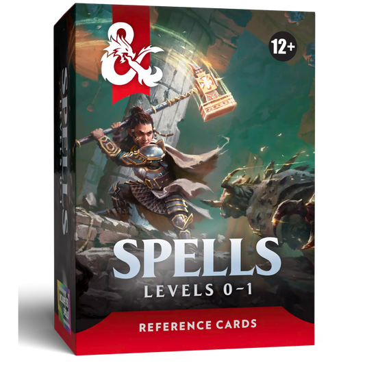 D&D: Spells Reference cards (0-1)