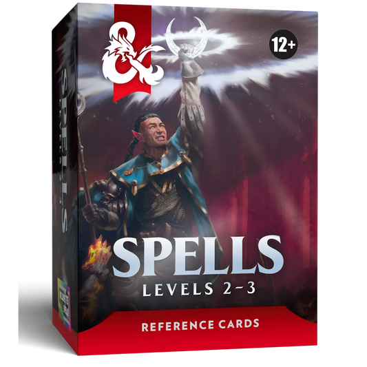 D&D: Spells Reference cards (2-3)
