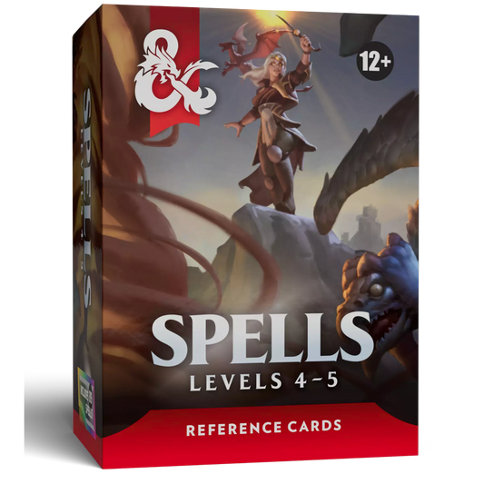 D&D: Spells Reference cards (4-5)