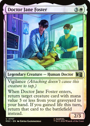 Doctor Jane Foster Foil