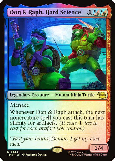 Don & Raph, Hard Science Foil