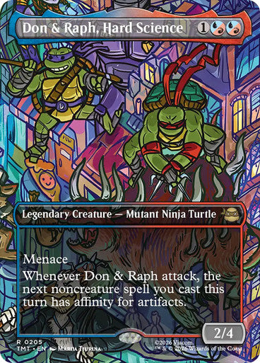 Don & Raph, Hard Science (Borderless Scene)