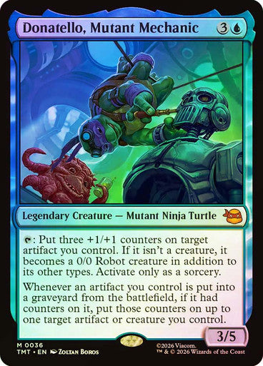 Donatello, Mutant Mechanic Foil