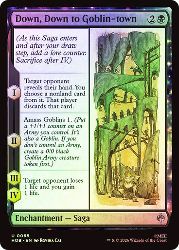 Down, Down to Goblin-town Foil