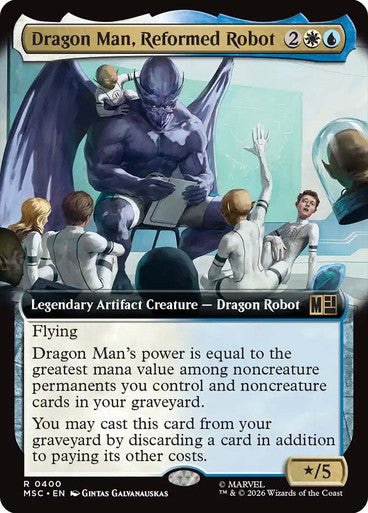 Dragon Man, Reformed Robot (Extended Art)