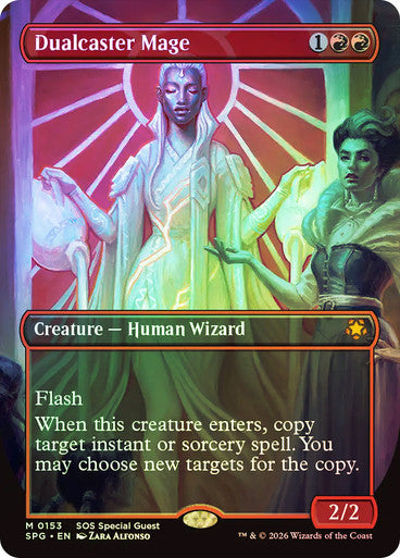 Dualcaster Mage (Borderless) Foil