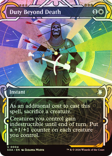 Duty Beyond Death (Showcase) Foil