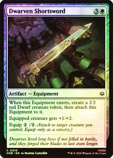 Dwarven Shortsword Foil