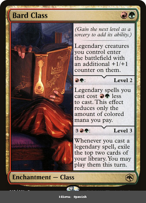 Bard Class - Spanish - Spanish