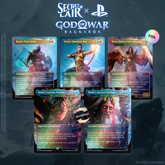 Secret Lair x God of War: Norse Foil Edition (PlayStation)