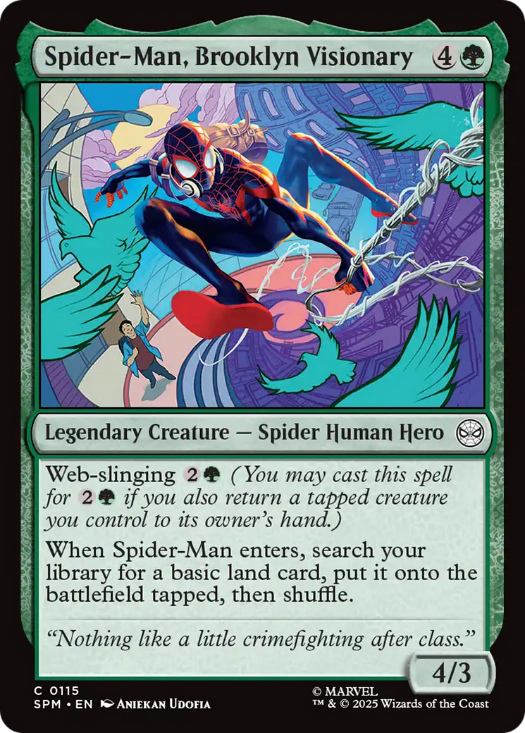 Spider-Man, Brooklyn Visionary Foil