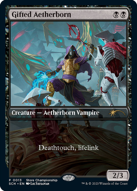 Gifted Aetherborn - (Store Championship) (Full Art)