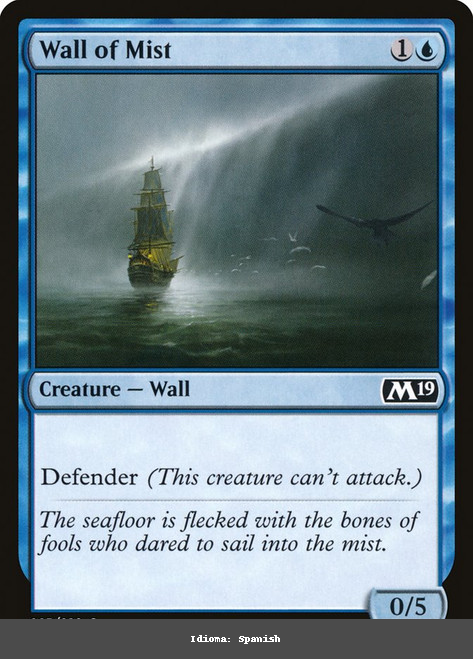 Wall of Mist - Spanish - Spanish