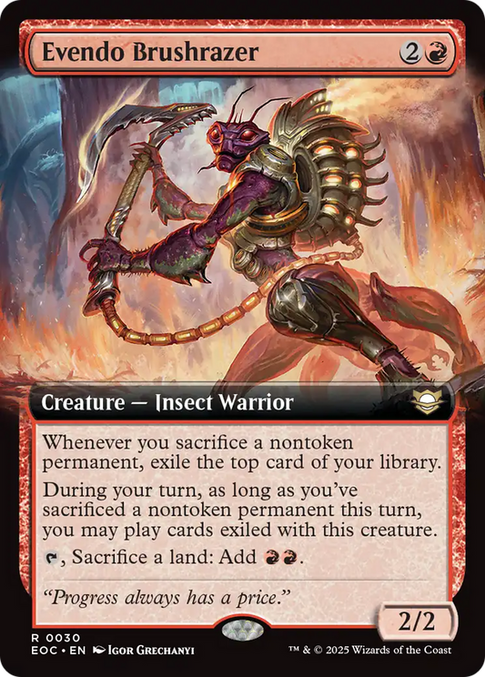 Evendo Brushrazer (Extended Art)