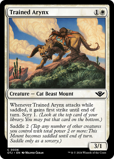 Trained Arynx - Regular