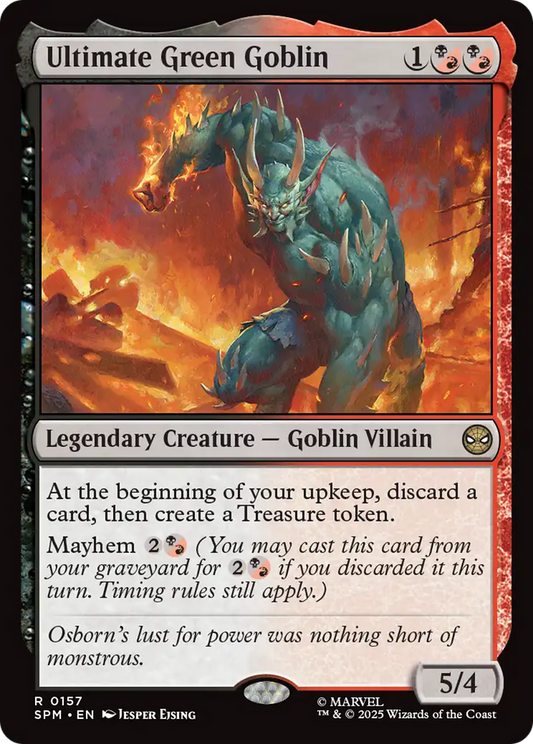 Ultimate Green Goblin Foil