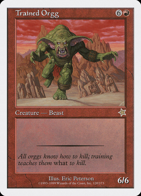 Trained Orgg - Regular