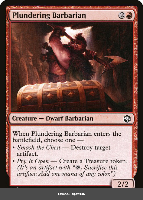 Plundering Barbarian - Regular - Spanish
