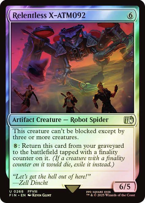 Relentless X-ATM092 - Foil