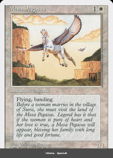 Mesa Pegasus - Regular - Spanish