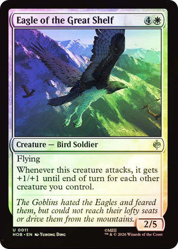 Eagle of the Great Shelf Foil