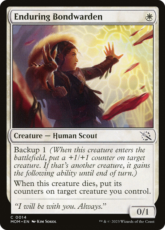 Enduring Bondwarden Foil