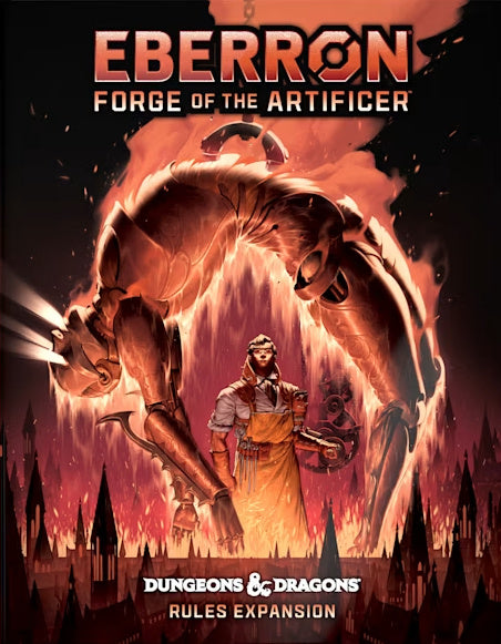 D&D Eberron: Forge of the Artificer (Portada alternativa)