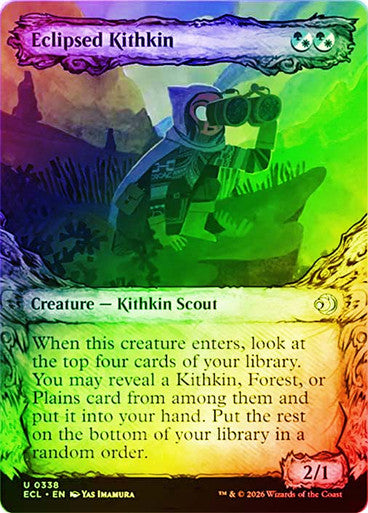 Eclipsed Kithkin (Showcase) Foil