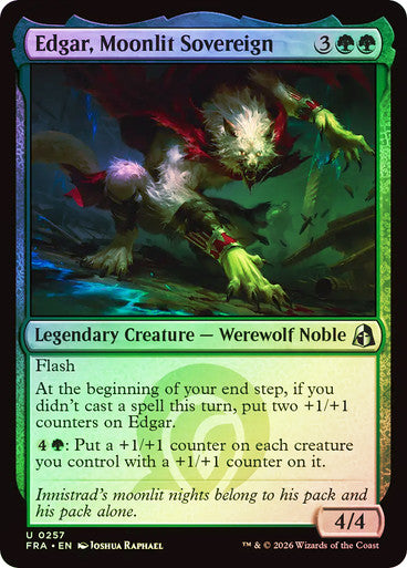Edgar, Moonlit Sovereign Foil