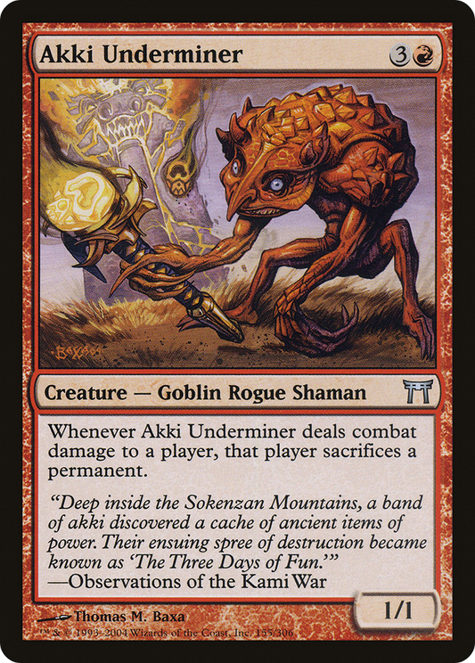 Akki Underminer Foil