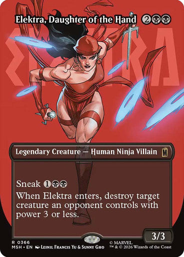 Elektra, Daughter of the Hand (Borderless)