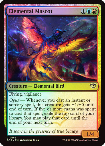 Elemental Mascot Foil
