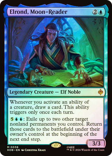 Elrond, Moon-Reader Foil