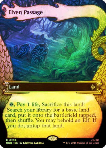 Elven Passage (Showcase) Foil