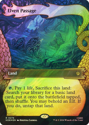 Elven Passage (Showcase) Surge Foil