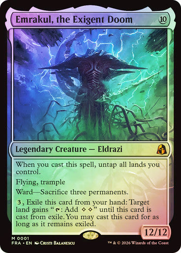Emrakul, the Exigent Doom Foil