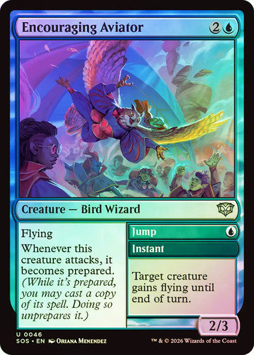 Encouraging Aviator // Jump Foil