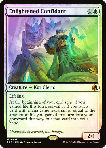 Enlightened Confidant Foil