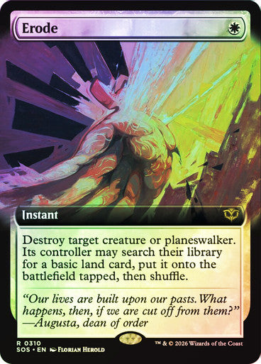 Erode (Extended Art) Foil