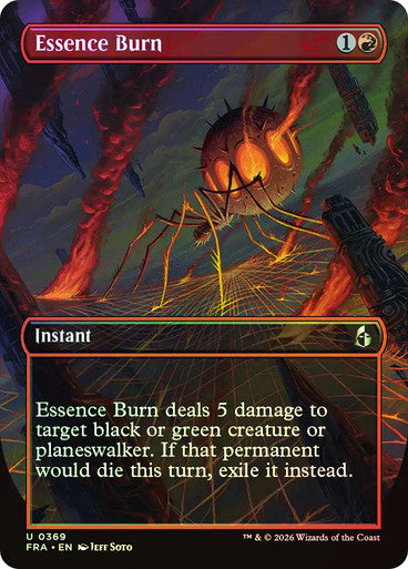 Essence Burn (Borderless) Foil