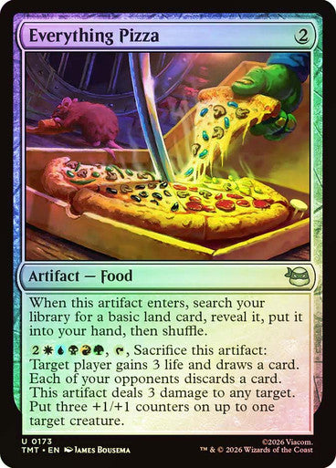 Everything Pizza Foil