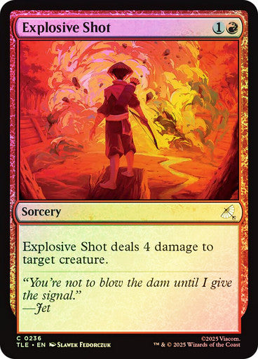 Explosive Shot Foil