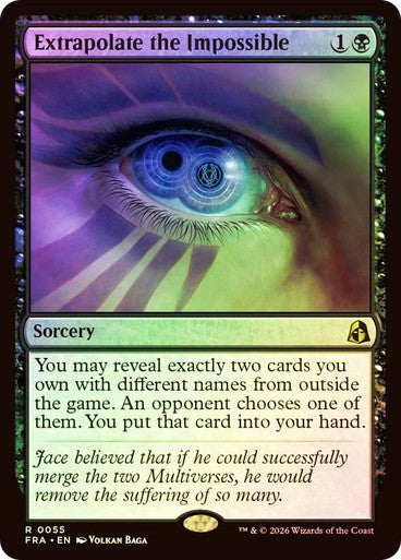 Extrapolate the Impossible Foil