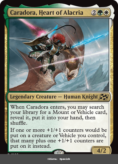 Caradora, Heart of Alacria - Regular - Spanish