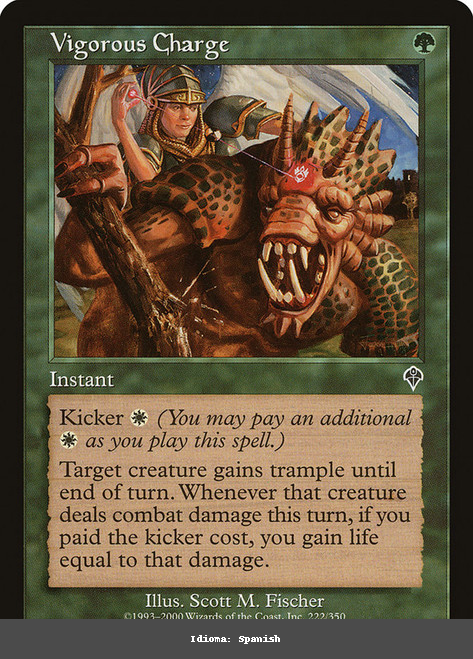 Vigorous Charge - Regular - Spanish