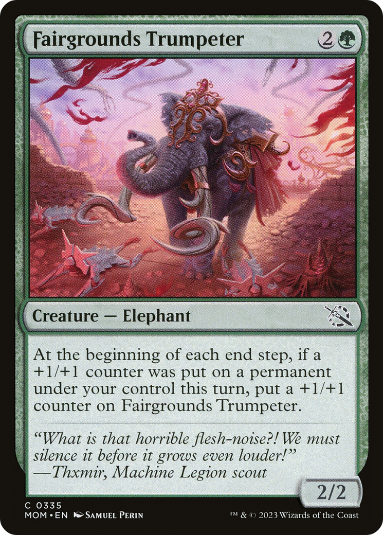 Fairgrounds Trumpeter Foil