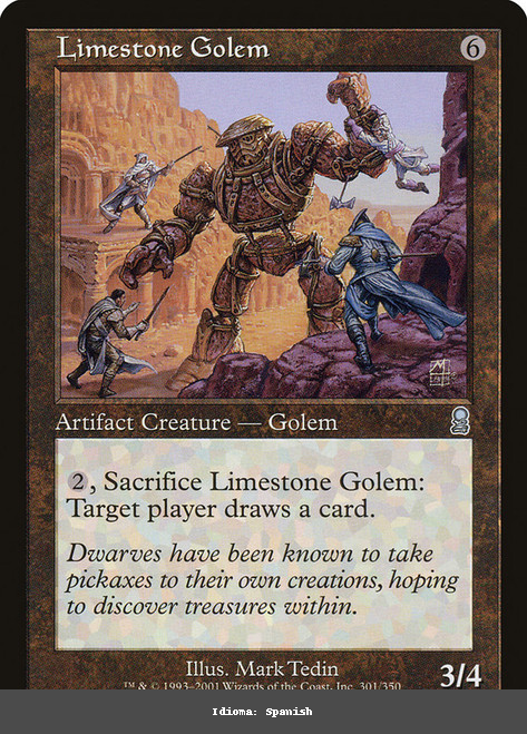 Limestone Golem - Regular - Spanish