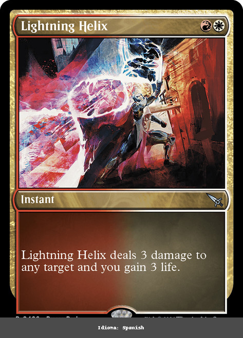 Lightning Helix - Regular - Spanish