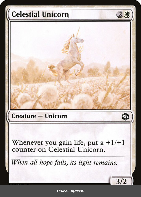Celestial Unicorn - Spanish - Spanish
